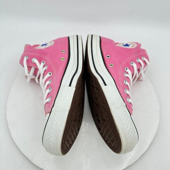Converse All Star Chuck Taylor Men 8 Women 10 M9006 Pink Canvas Hi Top Shoes - Picture 7 of 11